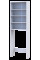 Шкаф для стиральной машины Лола Белый ДСП 64х31.6х190 Doros