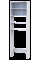 Шкаф для стиральной машины Лола Мини Белый ДСП 64х26.6х190 Doros