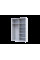Шкаф купе G-Caiser Белый Графит 1 ДСП / 1 зеркало / 3 части 160х60х240 Doros