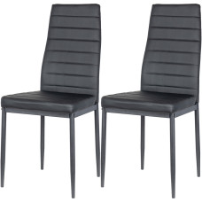 Комплект стульев 2 шт. Зита Черный 42х54х96 Doros
