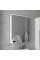 Шкаф для ванной комнаты Мира Белый 57.8х15.4х76.4 Doros