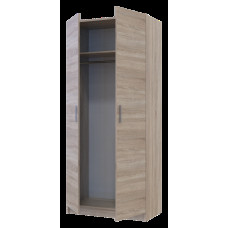 Распашной шкаф для одежды Промо Дуб Cонома 2 ДСП 90х48х204 Doros