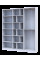 Шкаф для одежды Морган Белый ДСП 180х38.5х210 Doros