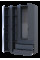 Шкаф для одежды Гелар Графит 3ДСП/Дзеркало 155х49.5х203.4 Doros