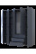 Шкаф для одежды Гелар Графит 4ДСП/Зеркало 194х49.5х203.4 Doros