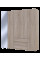 Шкаф для одежды Гелар Дуб сонома 4ДСП/Зеркало 194х49.5х203.4 Doros