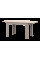 Столовый стол Флинт Дуб Сонома 120х80х78 Doros