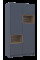 Шкаф для одежды с нишей Дэйл Графит/Дуб Эвок 2 ДСП 115.2х52х220 Doros