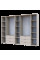 Распашной шкаф для одежды Гелар с Этажеркой Кашемир 2+4 ДСП 270.7х49.5х203.4 Doros