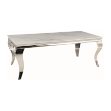 Журнальный столик PRINCE A CERAMIC белый CALACATTA/хром 120*60 PRINCEACBCH120 Signal