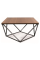 Журнальный столик SILVER A Орех / Черный 80X80 SILVERAORC Signal