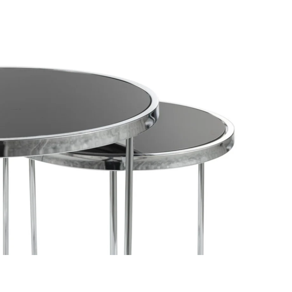 Журнальный столик SALVA Черный / Хром (комплект) SALVACCH Signal