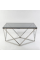 Журнальный стол Silver A Silver A 80х80 Дымчатый / Серебряный SILVERASC Signal