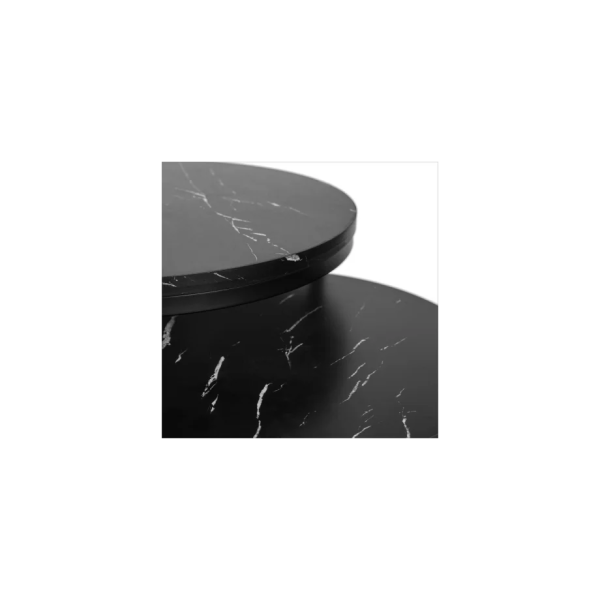 Журнальный столик AMARO черный (эффект мрамора)/черный (к-кт) AMAROCC Signal