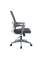 Кресло компьютерное ARON Серое/Белый каркас Intarsio