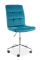 Компьютерное кресло поворотное Q-020 Velvet Бирюзовый OBRQ020VTR Signal