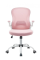 Кресло компьютерное поворотное CANDY розовое Intarsio