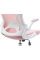 Кресло компьютерное поворотное CANDY розовое Intarsio