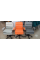Кресло компьютерное поворотное DRACO оранжевое/черный каркас Intarsio