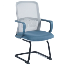 Кресло FLASH II Серое/Синее/Черный каркас Intarsio