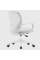 Компьютерное кресло STACEY светло-серое/белый каркас Intarsio