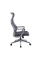Кресло компьютерное CASPER Серое / Серый каркас Intarsio