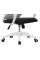 Компьютерное кресло POLO светло-серое/черное/белый каркас Intarsio