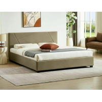 Кровать полуторная COLUMBIA VELVET 140X200 Светло-бежевый BLUVEL 28 COLUMBIAV140BE Signal