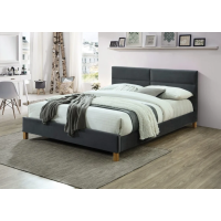 Двуспальная кровать Sierra Velvet 160х200 Серый SIERRAV160SZD Signal