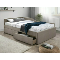 Кровать односпальная ELIOT VELVET 120X200 Светло-бежевый TAP. 228 ELIOTV120CBE Signal