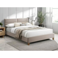 Кровать односпальная SIERRA VELVET 120x200 Бежевый / Дуб TAP.192 SIERRAV120BED Signal