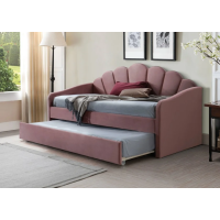 Кровать BELLA VELVET 90х200 античный розовый BELLAV90AR Signal