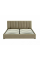 Кровать полуторная MONTREAL VELVET 140X200 Бежевый BLUVEL 28 MONTREALV140BE Signal