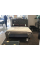 Двуспальная кровать Aspen Velvet 160X200 Серый / Дуб ASPENV160SZD Signal