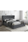 Двуспальная кровать CARVEN VELVET 160x200 цвет серый BLUVEL 14 CARVENV160SZ Signal
