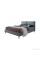 Двуспальная кровать Acoma 160X200 Серый ACOMA160SZD Signal