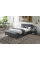 Двуспальная кровать Azurro Velvet 160X200 Серый AZURROV160SZD Signal