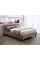 Двуспальная кровать HERRERA VELVET 160X200 античная роза / венге BLUVEL 52 HERRERAV160RW Signal