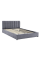Кровать MONTREAL VELVET 160X200 Серый MONTREALV160SZ Signal