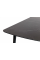 Стол обеденный раскладной BERLIN CERAMIC 140(180)*80 черный мат керамика/черный каркас Intarsio