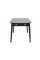 Стол обеденный раскладной BERLIN CERAMIC 140(180)*80 черный мат керамика/черный каркас Intarsio