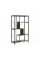 Стелаж NET B Темный Орех / Черный 132х75х35 NETBCORC Signal