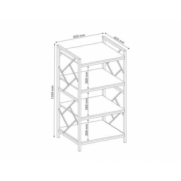 Стеллаж Tablo R4 Дуб 140х60 TABLOR4 Signal