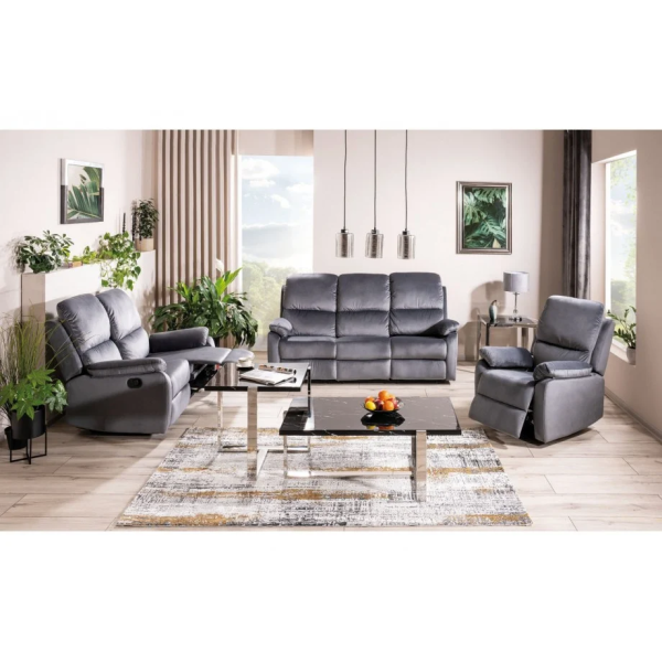 Диван раскладной SPENCER 2 VELVET серая BL.14 SPENCER2VSZ Signal