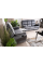 Диван раскладной SPENCER 3 VELVET серый BL.14 SPENCER3VSZ Signal