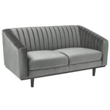 Диван Asprey Velvet 2 Серый ASPREY2VSZ14 Signal