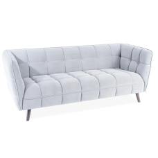 Диван CASTELLO 3 VELVET светло-серая/венге BL.03 CASTELLO3V03 Signal