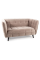 Диван CASTELLO 2 VELVET черный беж/венге BL.40 CASTELLO2V40 Signal
