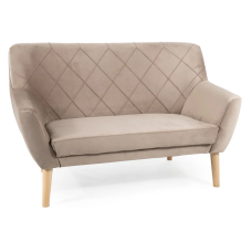 Диван KIER 2 VELVET темный беж/бук BL.40 KIER2V40BU Signal