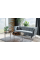 Диван CASTELLO 3 VELVET серый BLUVEL 14 / венге CASTELLO3V14 Signal